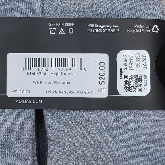 Adidas Womens Cushioned AEROREADY Ankle Socks 6 Pairs Shoe Size 5-10 Drying - Picture 6 of 10